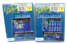 Vintage 1987 Spinnaker Easy Working Filer Sealed Planner Complete Software Lot picture