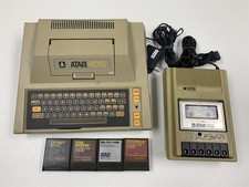 Atari 400 Computer with 410 Program Recorder 4 Games /w Power Supply Untested picture