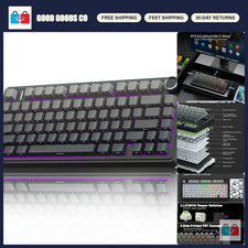 Wireless Mechanical Keyboard 75% Hot Swappable RGB Backlit Custom Gaming Keyboar picture