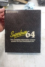 Superbase 64 Commodore Information Control System Used  CLEAN NICE picture