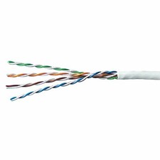 NEW HONEYWELL GENESIS 24/4PR CAT 5E  Solid Wire UTP RISER  WHITE 500ft/ 50885506 picture
