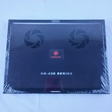 Coolmax NB-430 Series Notebook Cooler with Dual Silent Fans New and Sealed picture
