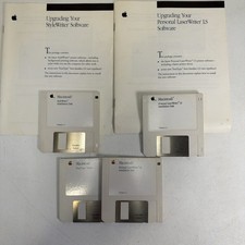 Apple Personal LaserWriter LS & StyleWriter Installation Floppy Discs picture