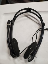 Plantronics DSP-400 Digitally Enhanced USB Foldable Stereo Headset Gaming used picture