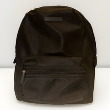 Tommy Hilfiger Black Nylon Backpack Lightweight Laptop Bag picture