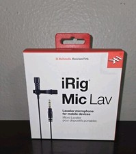 IK MULTIMEDIA IRIG MIC LAV FOR MOBILE DEVICES - NEW IN BOX picture