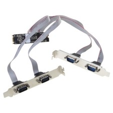 M.2 M-Key to 4 Serial Port Card RS232 Communication Signal COM Port Multi-serial picture