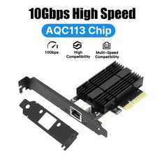 10 Gigabit PCIe Ethernet Card AQC113 RJ45 Network Adapter for Server & Desktop picture