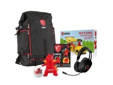 MSI 957-1XXXXE-042 Gt Series Dragon Fever Bundle Backpack Black, Red ~E~ picture