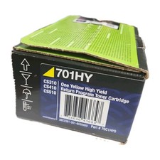 Lexmark 701HY Yellow High Yield Return Program Toner Cartridge for CS310/410/510 picture