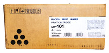 Ricoh Savin Lanier Print Cartridge MP 401 Black New Open Box picture