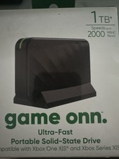 Onn Game Ultra-Fast Portable 1TB Solid-State Drive Xbox Series X|S & One - NEW™ picture