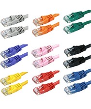 Cat5E Stranded UTP LAN Internet Network Ethernet (Cat-5) Cable Cord RJ45 LOT picture