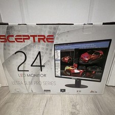 Sceptre 24in LED Monitor 1080p 75Hz Adaptive-Sync Slim Bezel E248W-19203R picture