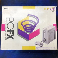 NEC PC-FX Console With Box Manual and Postcard Retro Game Japan picture