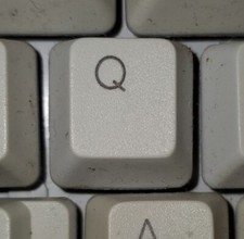 Q Key Only For Micro Innovations Keyboard Replacement Part One Piece picture