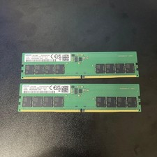 SAMSUNG DDR5-4800 32GB 16GBx2 Memory Modules Tested picture