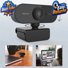 HD USB Webcam with Microphone for PC Laptop Desktop, 2K 1080P 720P Web Cam for picture