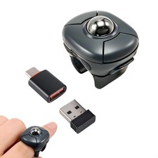 elec Space Wireless Ring Mouse - Creative Air Finger Trackball for Tablets an... picture