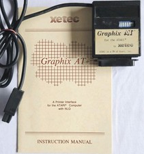 Xetec Graphix AT+ Atari Printer Interface w Manual 400 800 XL XE Untested picture