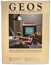 GEOS 1 2 Complete Boxed Set For Commodore 64 128 Berkeley Softworks Vintage picture