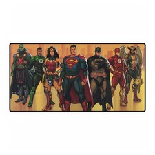 DC Comics Justice League Standing Movie Logo Mouse Pad Desk Mats picture