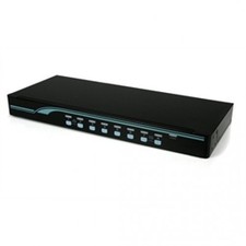 8 Port 1U Rackmount DVI USB KVM Switch - Startech sv831dviu picture