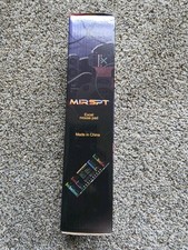 MIRSPT Extended Mouse Pad Desk Mat Non-Slip Rubber Pattern Black 31.5x11.8