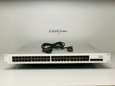 Cisco Meraki MS320-48LP 48 Port PoE Gigabit Switch UNCLAIMED - 1 Year Warrant picture