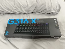Logitech G G316 X 98 RGB Mechanical Gaming Keyboard Hot-Swap Wired US picture