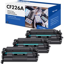 3PK 26A Toner Cartridge with HP CF226A LaserJet Pro MFP M426dw M426fdn M426fdw picture