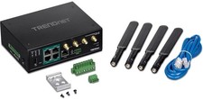TRENDnet Industrial AC1200 Wireless Gigabit PoE+ Router, TI-WP100 (tiwp100) picture
