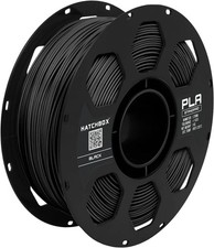 HATCHBOX PLA Filament 1.75mm Black 1kg Spool for FDM 3D Printer Vacuum Sealed picture