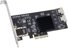 Syba 8 Port SATA III Non-RAID PCI-e x4 Expansion Card Supports FreeNAS and ZFS picture