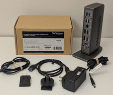 StarTech USB-C USB-A Dual DisplayPort / HDMI Laptop Docking Station DK30A2DHU picture