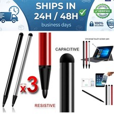 Universal Dual Use Stylus Pen for iPad iPhone Samsung Tablet Android Capacitive picture