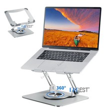 360° Adjustable Laptop Stand Desk Holder Notebook Computer Riser up to 17.3” picture