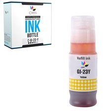 CMYi Compatible Black Color Ink Bottles Lot fits Canon GI-23 PIXMA G620 picture
