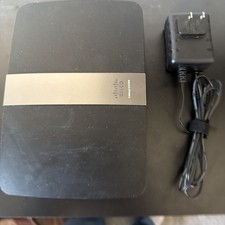 Cisco Linksys E4200 Dual Band 4Gigabit Ports USB Wireless N Router with power  picture