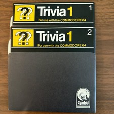 Cymbal Trivia 1 Commodore 64 C64 Educational Software Complete Disk 1 & 2 picture