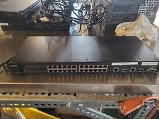 ZyXEL Dimension ES-2024 24-Ports External Switch Comes W/Power Adapter FAST SHIP picture