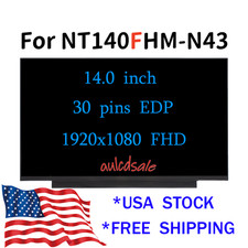 For NT140FHM-N43 V8.0 30 Pins Screen Replacement LCD LED Display 14in 1920x1080 picture