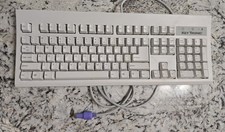 Keytronic KT800PS2US-C PS/2 Wired Keyboard White 6 Pin picture
