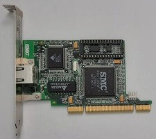 SMC EtherPower II 10/100 PCI Network Card (9432TX/MP, Coax, BNC, Retro, 1999) picture