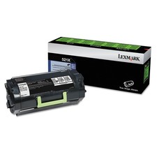 Lexmark 52D1X00 (LEX-521X) Extra High-Yield Toner, 45000 Page-Yield, Black picture