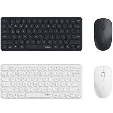 RAPOO 9000S Wireless/Bluetooth Keyboard Mouse Blade Ultra-Thin Multimode 78 Key picture