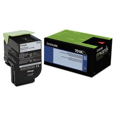 Lexmark 70C10K0 1,000 Page-Yield Return Program Toner - Black New picture
