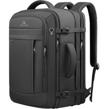 50L Expandable Carry-On Laptop Travel Backpack 17.3