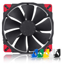 Computer Case Fan Pwm Quiet High Performance Chromax Black Swap 200mm 80s picture
