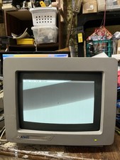 Atari SM124 Monochrome Monitor – Tested & Working No Power Cord picture